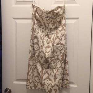 Michael Kors Strapless Shift Dress